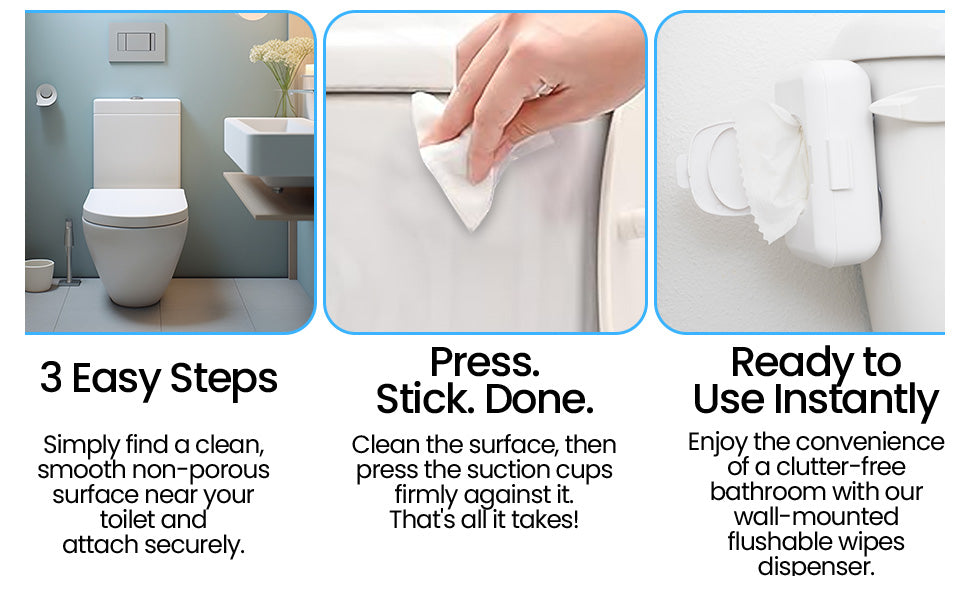 Loo Flushable Wipes Dispenser 2-pack